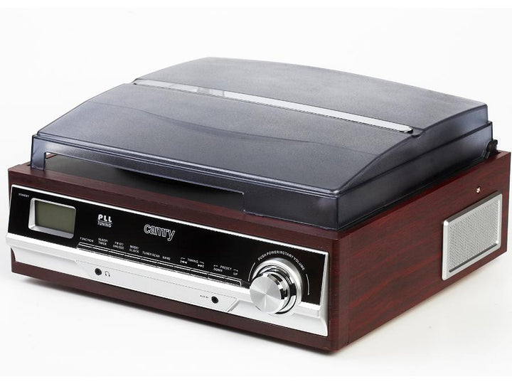 Grammofon med AM/FM-radio Camry CR 1113 LCD-display Ur