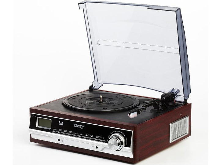 Grammofon med AM/FM-radio Camry CR 1113 LCD-display Ur