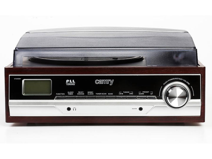 Grammofon med AM/FM-radio Camry CR 1113 LCD-display Ur