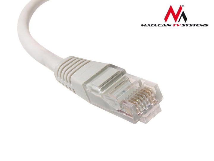 Maclean UTP patchkabel, stik-stik, cat5e, 5 m, grå, MCTV-653
