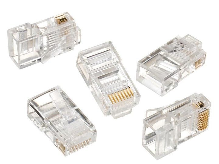 Højkvalitets RJ45 8P8C 5e-stik Maclean MCTV-663 - 100 stk.