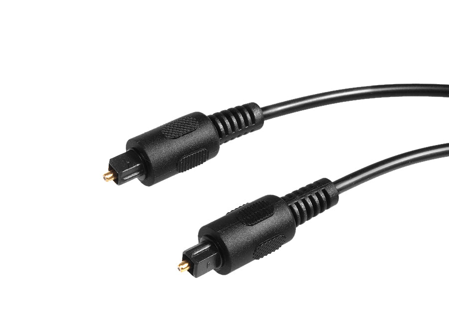 Maclean-kabel, optisk, Toslink T-T, polybag 1 m, MCTV-639