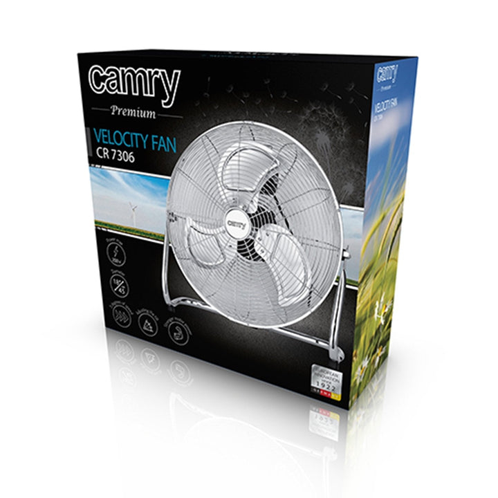 GULVVENTILATOR LUFTKREDSLØB 200 W CR 7306 45 cm Camry