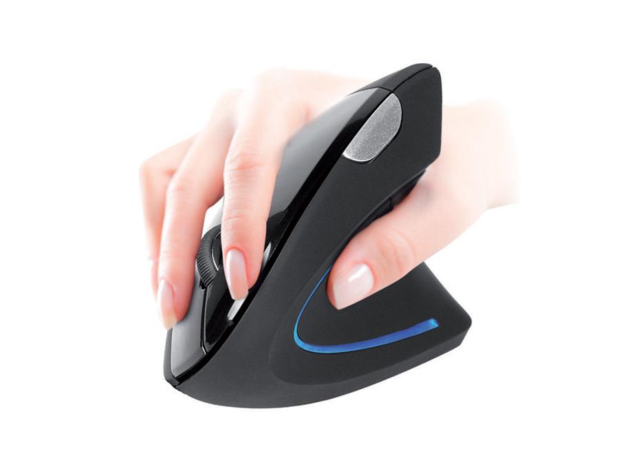 Tracer Ergonomisk trådløs mus med baggrundsbelysning USB Flipper RF Nano