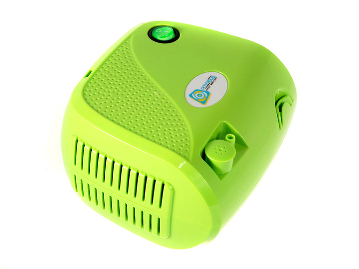 BR-CN116B Omnibus grøn inhalator – sæt, 2 masker, taske