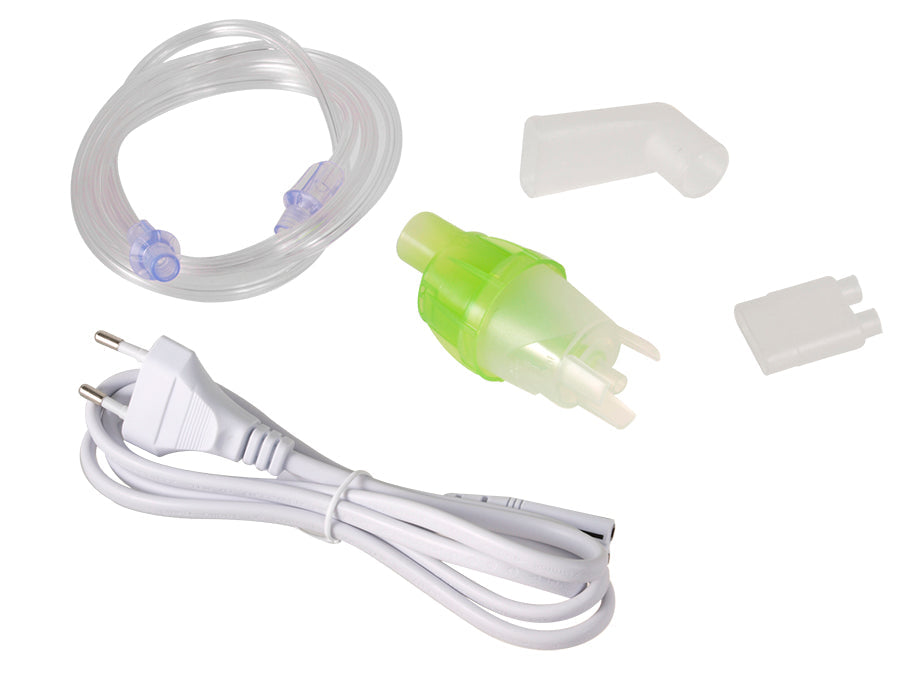 BR-CN116B Omnibus grøn inhalator – sæt, 2 masker, taske