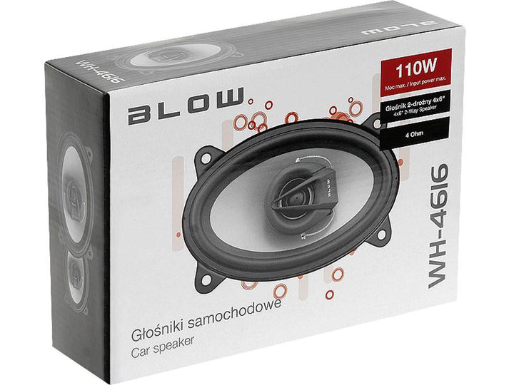 Bilhøjttalere Blow WH-4616 4x6" Maksimal effekt 110W