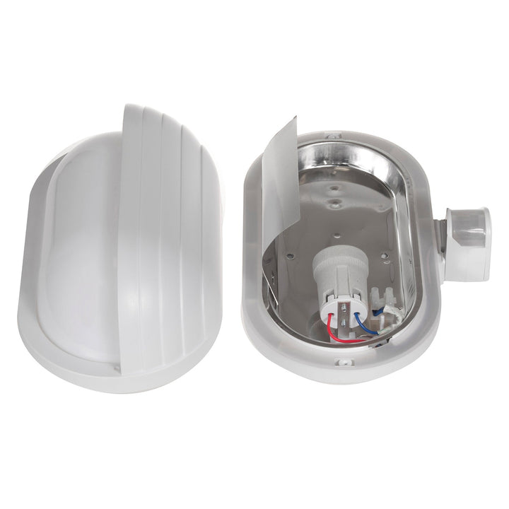 Maclean væglampe, med PIR-sensor, maks. 60 W, 180°, MCE33 W