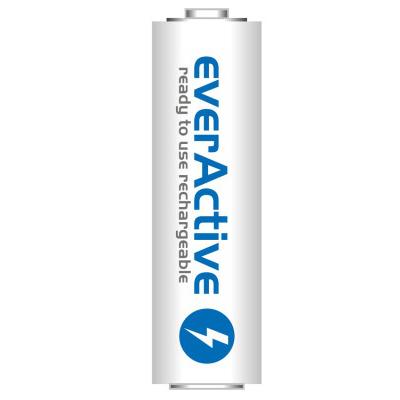 4x everActive R6/AA Ni-MH 2600 mAh genopladelige batterier, klar til brug