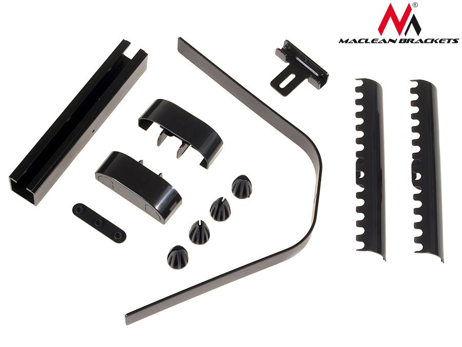Maclean DVD-hyldeholder, enkelt, 8 kg, MC-663