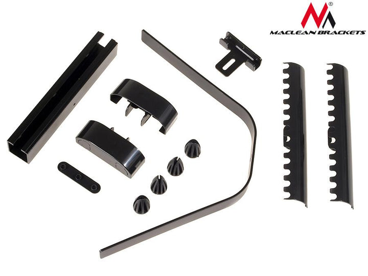 Maclean DVD-hyldeholder, enkelt, 8 kg, MC-663
