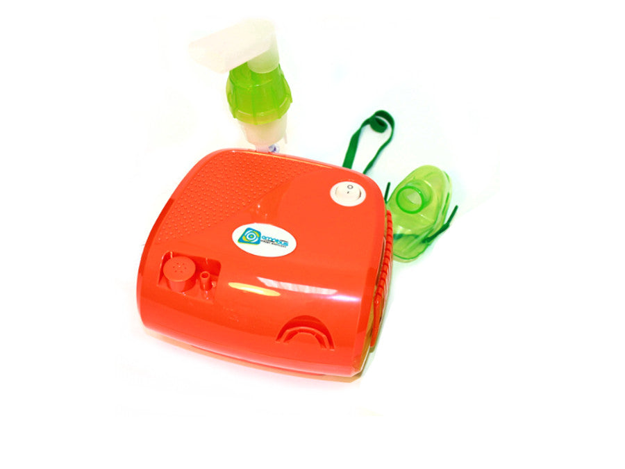 Omnibus inhalator, orange, kontinuerlig drift, 2 masker, ekstra filtre, BR-CN116B