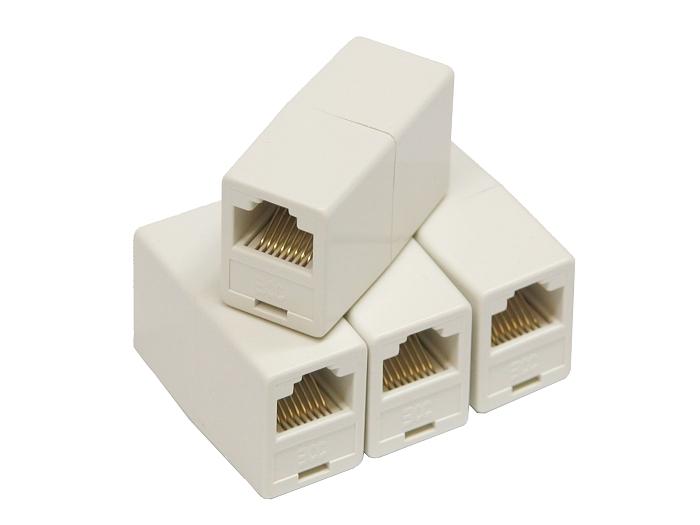RJ-45-stik, guld, 8p8c RJ45-stik-stik
