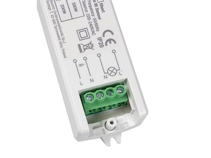 Maclean berøringsfri kontakt, infrarød, 220-240 V/AC, 50/60 Hz, 5 A, MCE84
