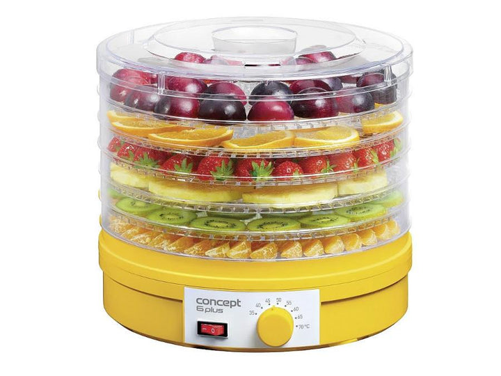 Tørretumbler til svampe, frugt og urter Concept SO1015 6sit