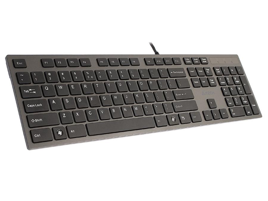 KV-300H Slim USB Hub USB-tastatur A4-Tech ultraflad