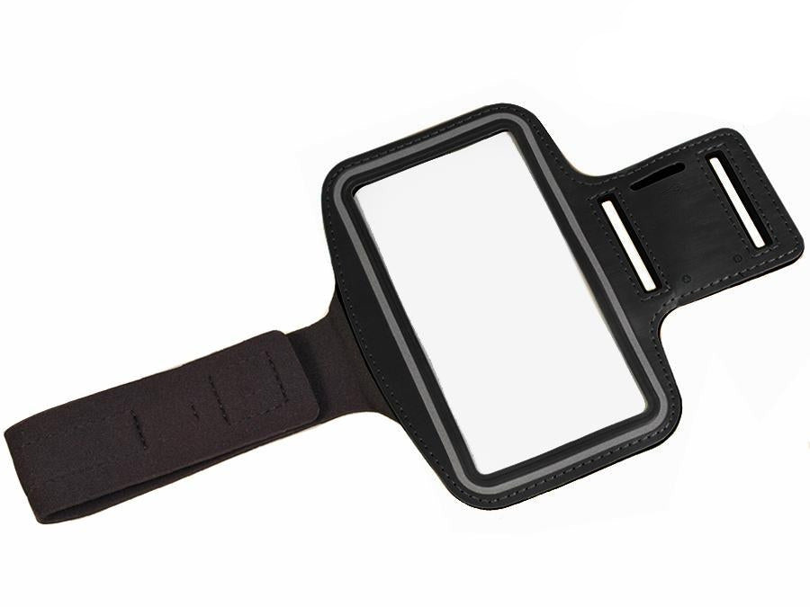 Armbånd til mobiltelefon, sort, 4,8" Maclean MC-405 B