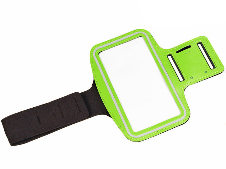 Armbånd til mobiltelefon, grøn, 4,8" Maclean MC-405 G