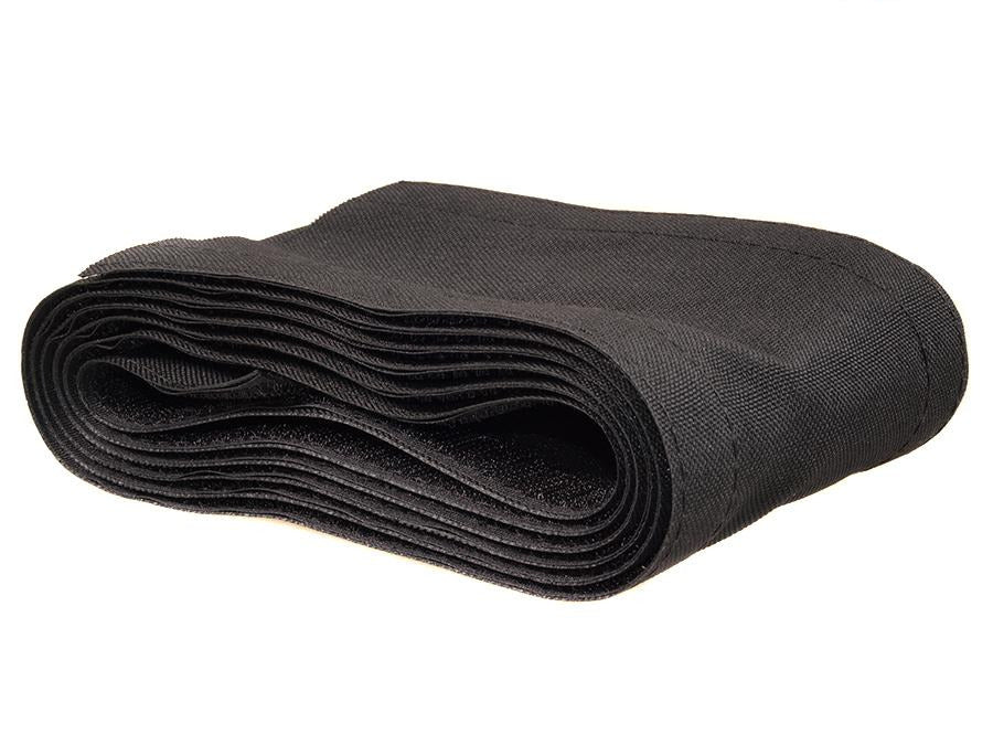Organizer Maclean kabelafdækning, 105 mm x 2000 mm, gulvmontering, velcro, sort, MCTV-677 B