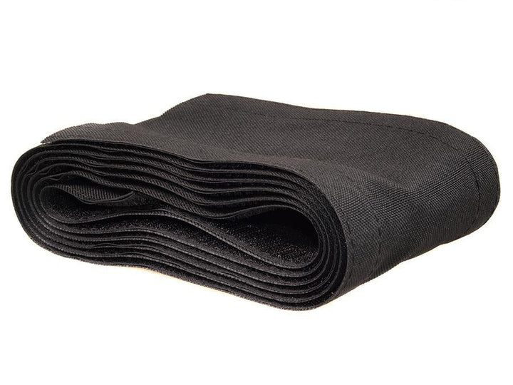 Organizer Maclean kabelafdækning, 105 mm x 2000 mm, gulvmontering, velcro, sort, MCTV-677 B