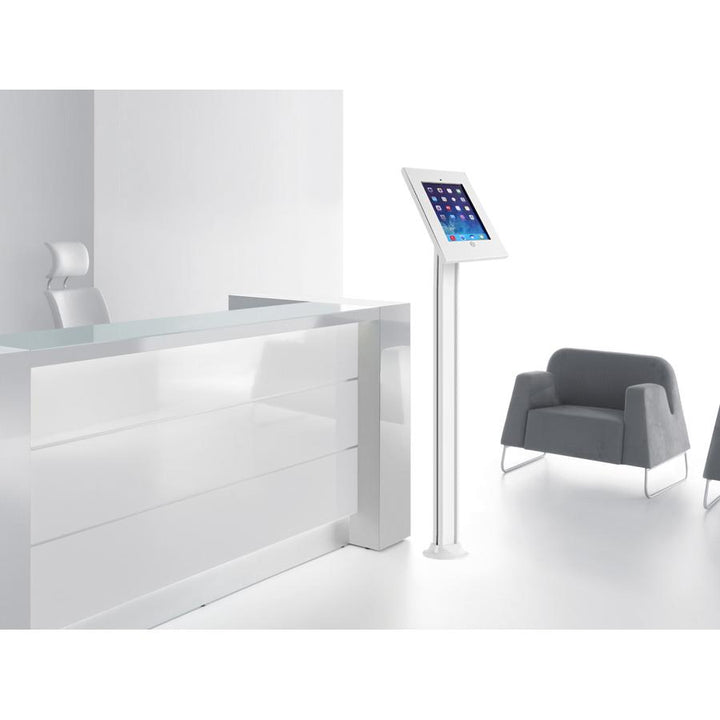Maclean reklamestativ til tablet, gulvmodel med lås, iPad 2/3/4/Air/Air2, MC-678