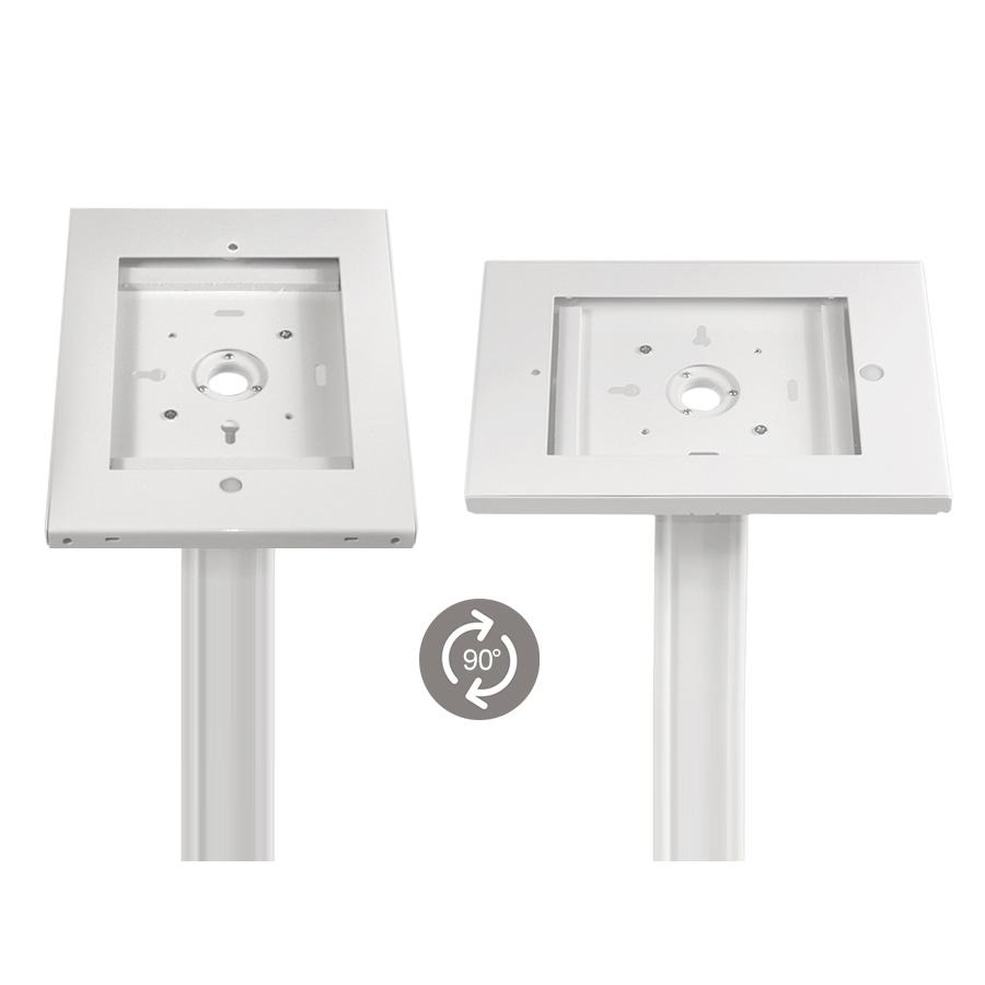Maclean reklamestativ til tablet, gulvmodel med lås, iPad 2/3/4/Air/Air2, MC-678
