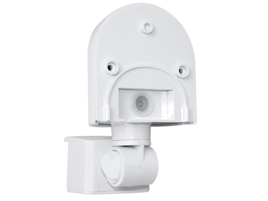Maclean vægmonteret bevægelses- og skumringsensor, 180°, maks. 1200 W, hvid, MCE25 W