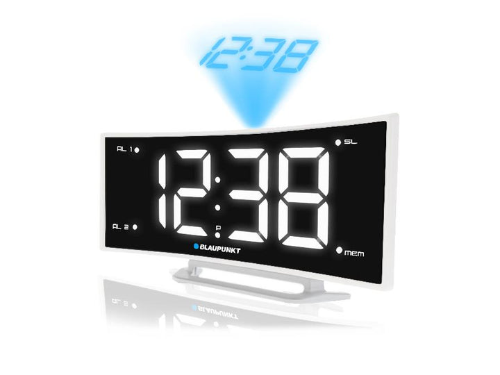 Radioalarm med projektor og USB-opladning Blaupunkt CRP7WH