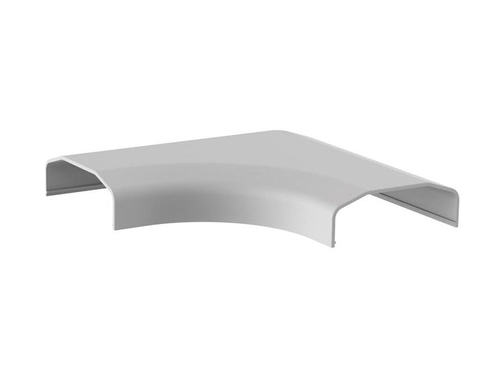 Maclean MC-697 hjørnekabelskinne W 127x127x21,5 mm plastiksystem
