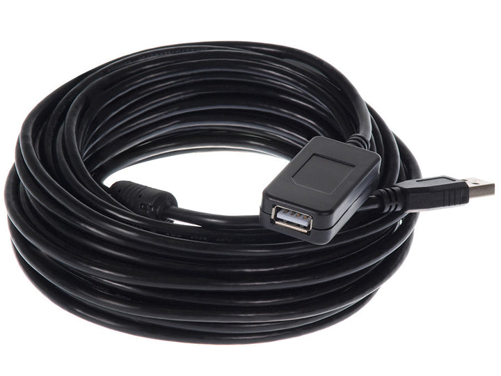 USB 2.0-forlængerkabel Maclean, aktiv, 10 m, MCTV-757