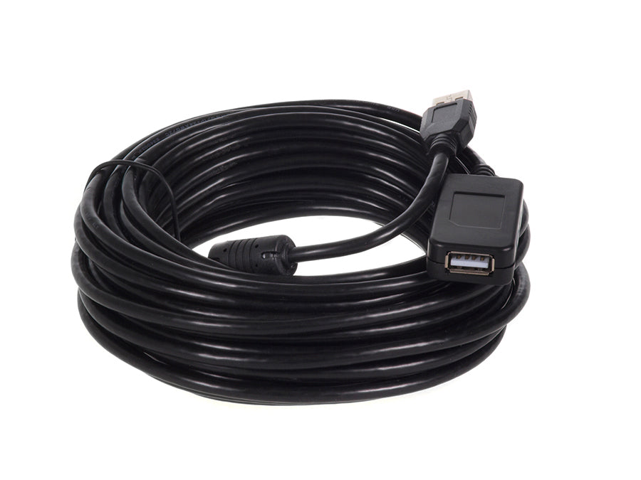 USB 2.0-forlængerkabel Maclean, aktiv, 10 m, MCTV-757