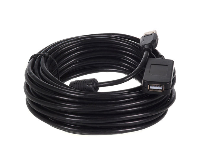 USB 2.0-forlængerkabel Maclean, aktiv, 10 m, MCTV-757