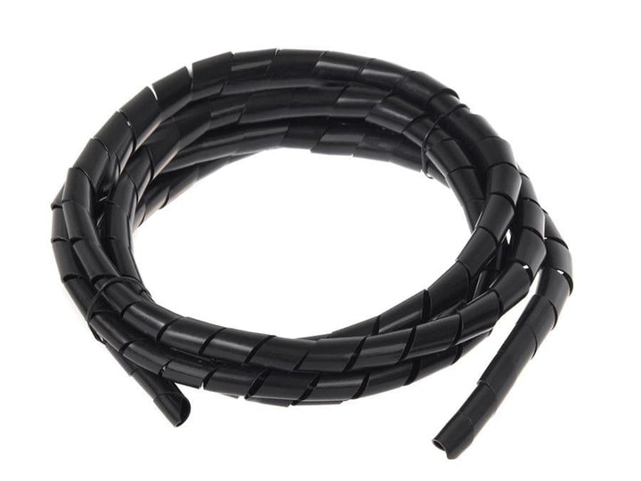 Maclean kabelafskærmning, maskerende, (14,6*16 mm), 3 m, sort spiral, MCTV-686 B