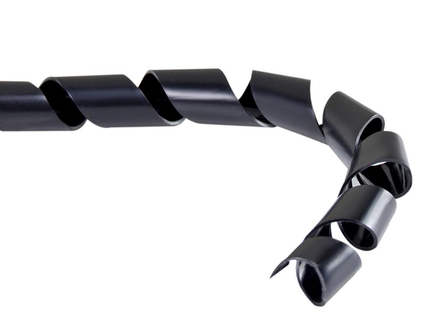 Maclean MCTV-687 B kabelafskærmning (20,4*22 mm) 3 m sort spiral