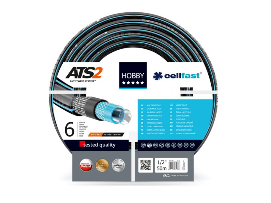 6-lags haveslange Cellfast Hobby ATS2 1/2" 50 m