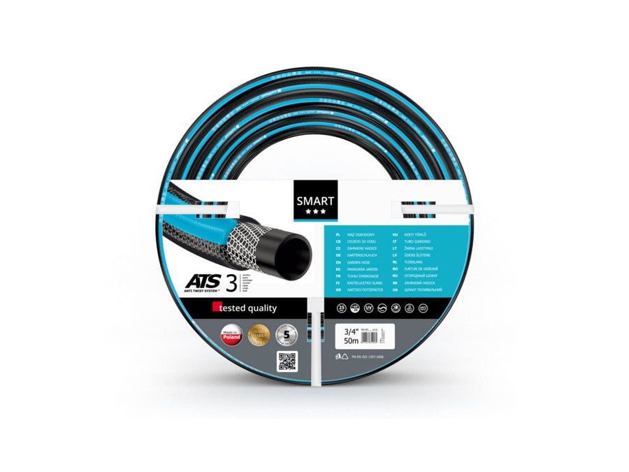 3-lags haveslange Cellfast Smart ATS 3/4" 50 m