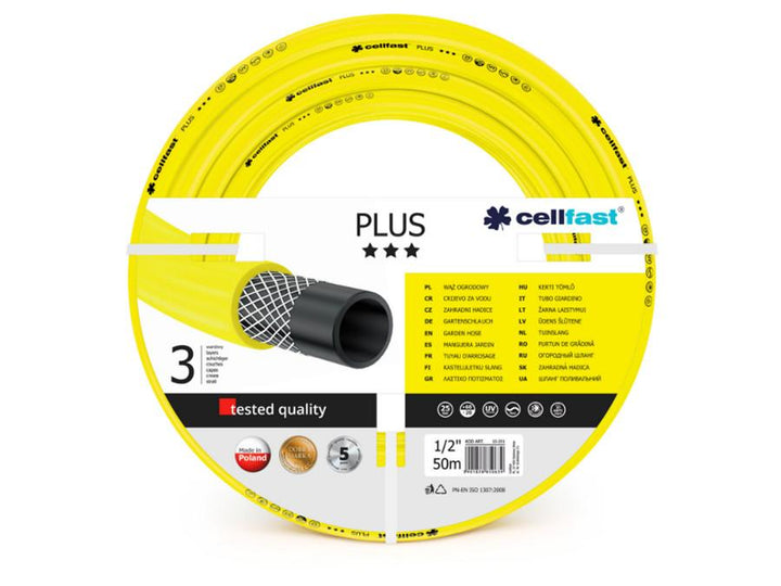 Robust 3-lags haveslange Cellfast Plus 1/2" 50 m