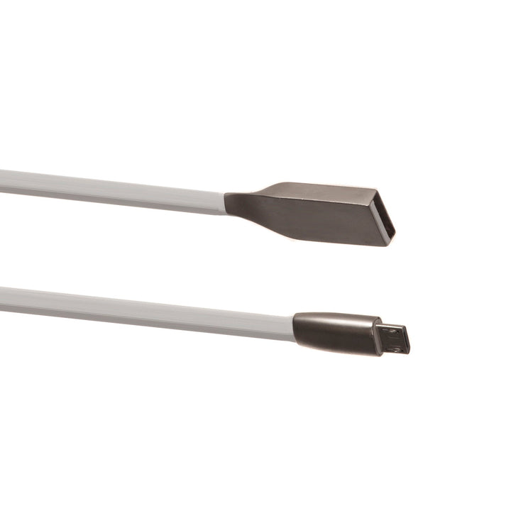 Maclean USB-kabel, AM, Micro flad, ikke-sammenfiltrende, hvid, 1 m, MCTV-833W