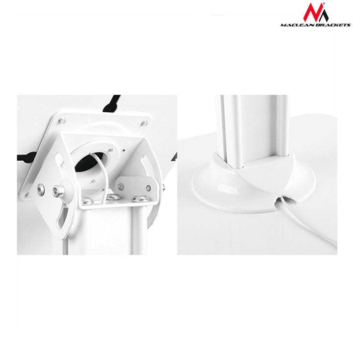 Maclean reklamestativ til tablet, gulvmodel med lås, 9,7"/10,2" iPad, 10,5" iPad Air/iPad Pro, 10,1" Samsung Galaxy Tab A (2019), MC-724
