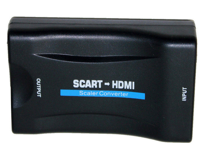 SCART EURO TIL HDMI 1080 SIGNALKONVERTER STRØMFORSYNING
