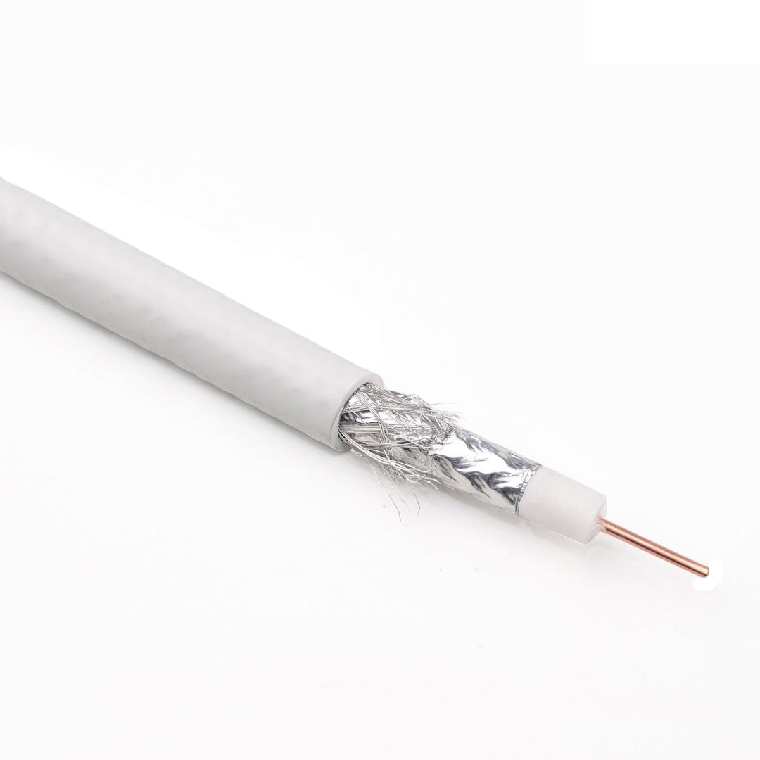 Maclean koaksialkabel til antenne/satellit, 1,0CCS RG6, 50 m, MCTV-571
