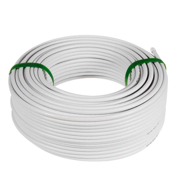 Maclean koaksialkabel, satellitantennkabel, 1,0CCS RG6, 100 m, MCTV-572