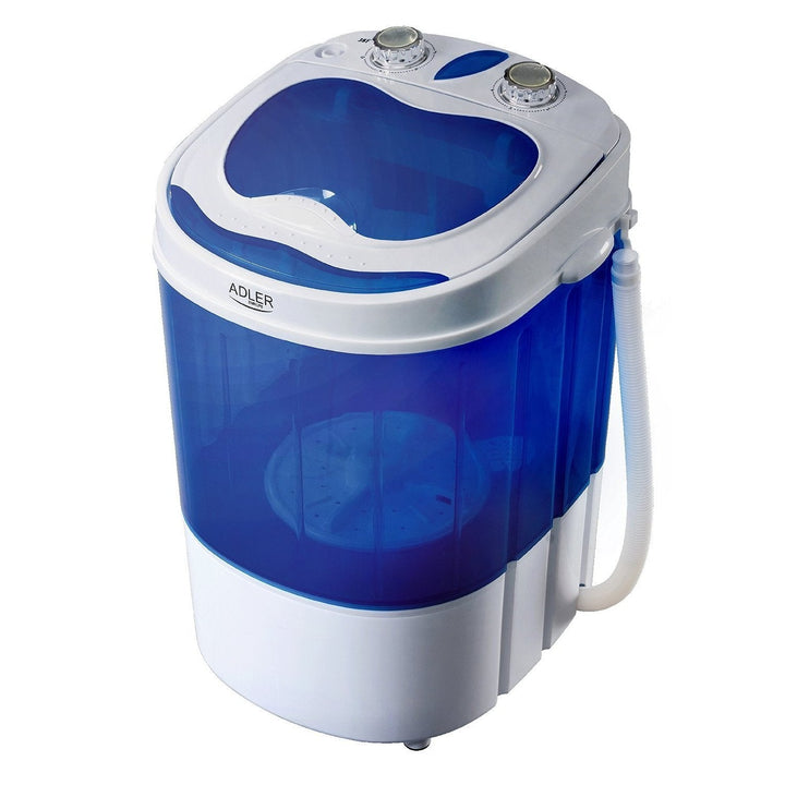 Rejsevaskemaskine med centrifugeringsfunktion ADLER AD 8051
