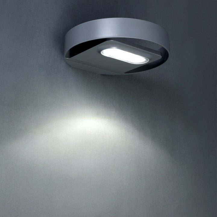 GreenBlue GB130 LED 3W rund solcellelampe til vægmontering