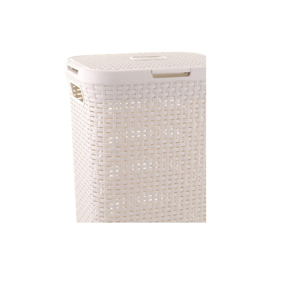 Curver vasketøjskurv, åben konstruktion, 40 l, cremefarvet, Natural Style