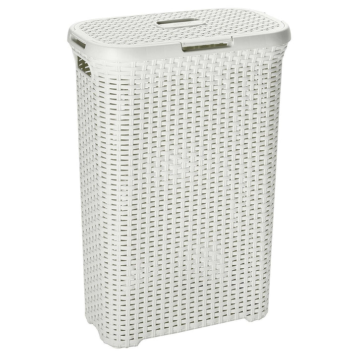 Curver vasketøjskurv, åben konstruktion, 40 l, cremefarvet, Natural Style