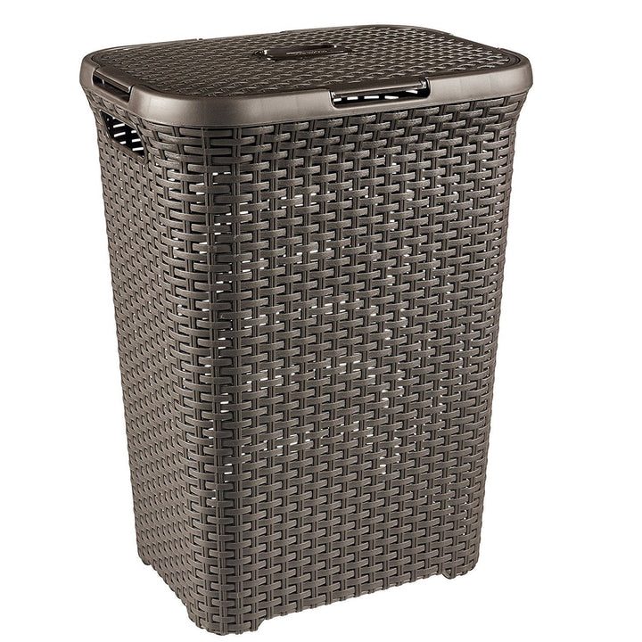 Curver vasketøjskurv, åben konstruktion, 60 l, cremefarvet, Natural Style