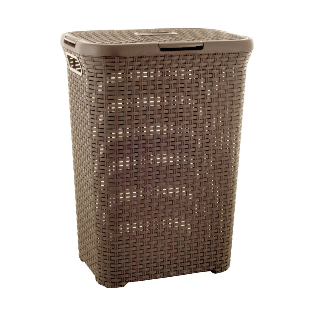Curver vasketøjskurv, åben konstruktion, 60 l, cremefarvet, Natural Style