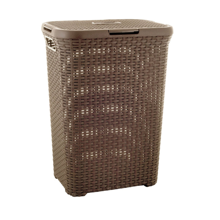Curver vasketøjskurv, åben konstruktion, 60 l, cremefarvet, Natural Style