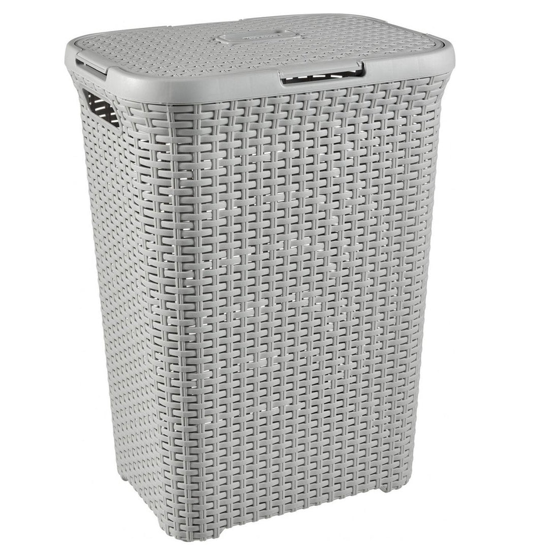 Curver vasketøjskurv, åben konstruktion, 60 l, cremefarvet, Natural Style